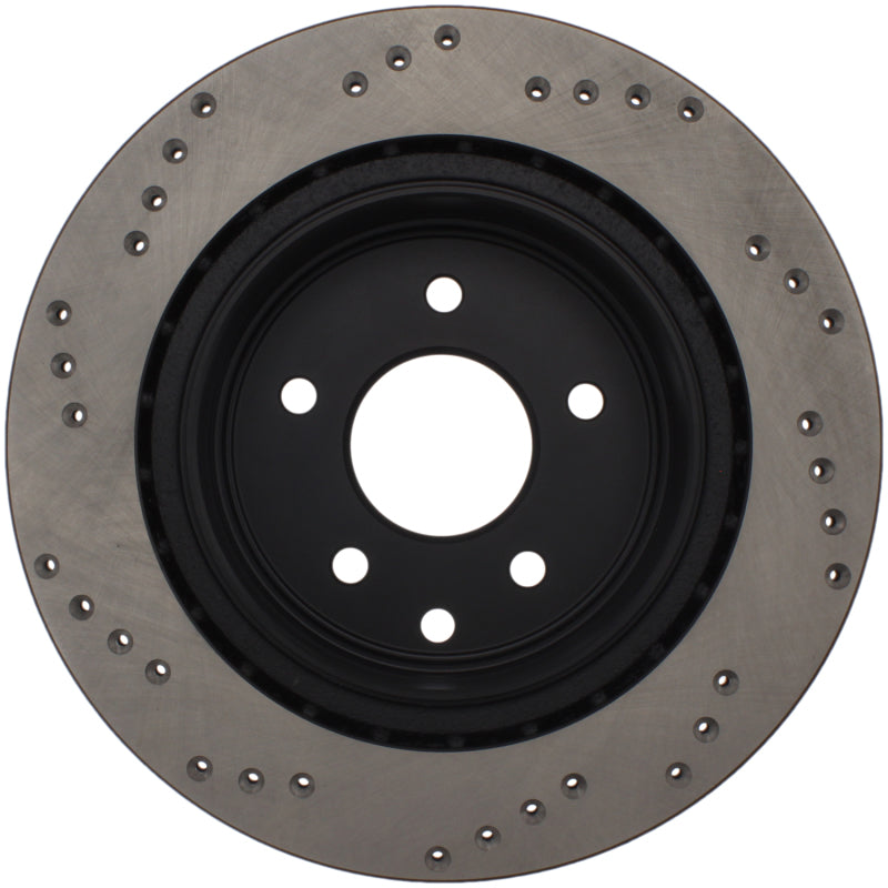 Stoptech 128.42088L 08-09 Infiniti EX35 / 05-08 G35 / 09 G37 / 06-09 M35/M45 Drilled Left Rear Rotor