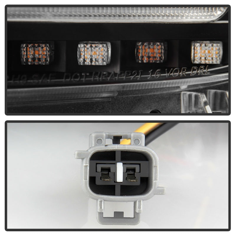 Spyder 5088390 fits Toyota 16-20 Tacoma LED Model Only High-Power LED Headlight