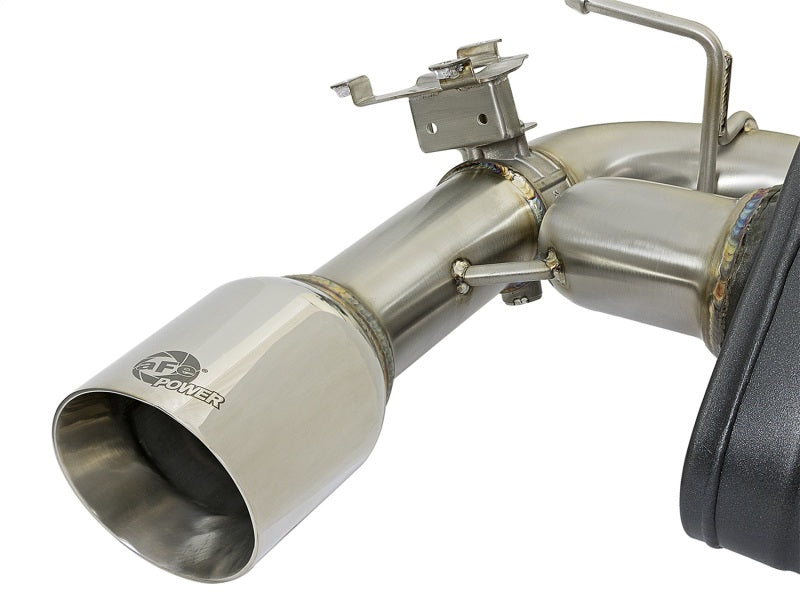 AFE 49-36340-P orce-Xp 3in 304 SS Cat-Back Exhaust w/Polished Tips 12-15 fits B