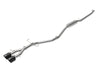 AFE 49-36620-B  2.5in 304SS Cat-Back Exhaust System 17-20 fits Honda Civic SI C
