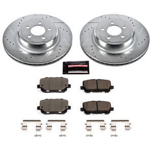 PowerStop K7052 fits Dodge 14-19 Charger Rear Z23 Evolution Sport Brake Kit