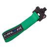 NRG TOW-E92GN Bolt-In Tow Strap Green - fits BMW 01-06 - E90 E92 3 Series / R53 Mini (5000lb. Limit)