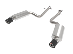 AFE 49-36060-C exus IS350 14-22 V6-3.5L Takeda Axle-Back Exhaust System- Carbon
