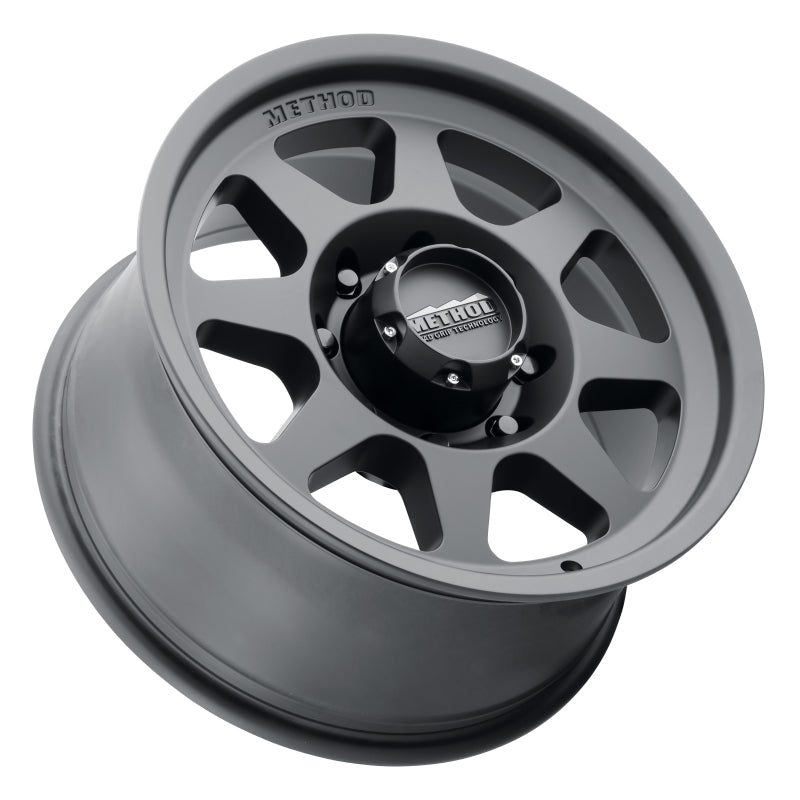 Method MR70189080518H MR701 HD 18x9 +18mm Offset 8x6.5 130.81mm CB Matte Black Wheel