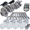 Eagle Chevy LS 4.8/5.3 4.000in Crank 58 Tth Rlctor 6.125in H-Beam 3.800in Pistons Rotating Assembly