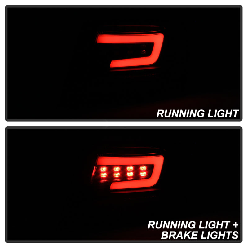 Spyder 5087980 fits Subaru 08-11 Impreza WRX 4DR LED Tail Lights - Black Smoke