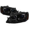 xTune 9036682 fits Volkswagen Jetta 11-14 DRL Projector Headlights - Black Smok