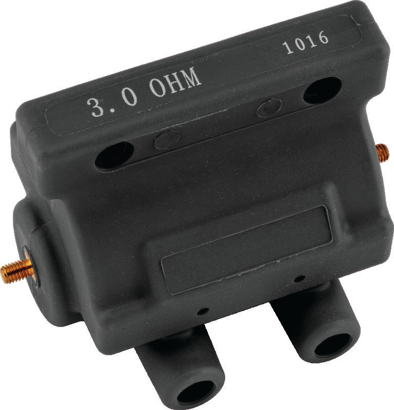 Twin Power 210069 fits  85-03 Big Twin and XL Ignition Coil Black Replaces H-D 3