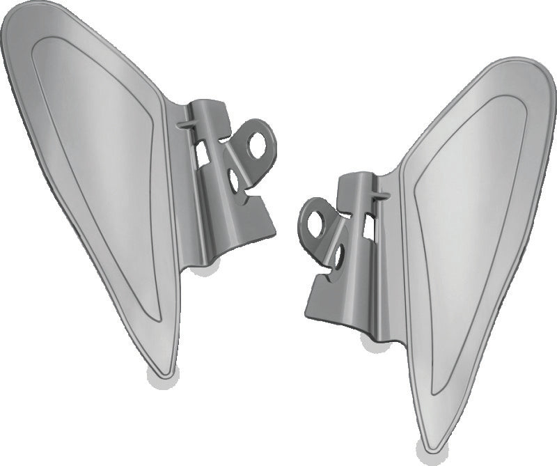Kuryakyn 7181 Kuryakyn Saddle Shields Heat Deflectors 14-Up Indian Models(excluding Scout) Smoke