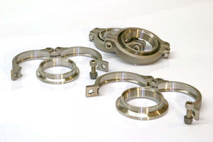 TiALSport 008421 TiAL Sport V50/V60 Inlet/Outlet V-Band Clamp Set (Drop Ship Only/Must Order w/V60/V50 Wastegate)