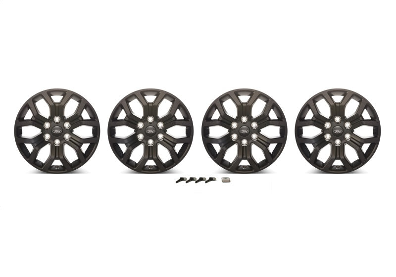 fits Ford Racing M-1007K-1875MB 2021+ F-150 18in Matte Black Wheel Kit