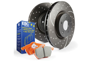 EBC S8KR1090 S8 Brake Pad and Rotor Kit