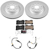 Power Stop 10-17 Lexus LS460 Front Z23 Coated Brake Kit