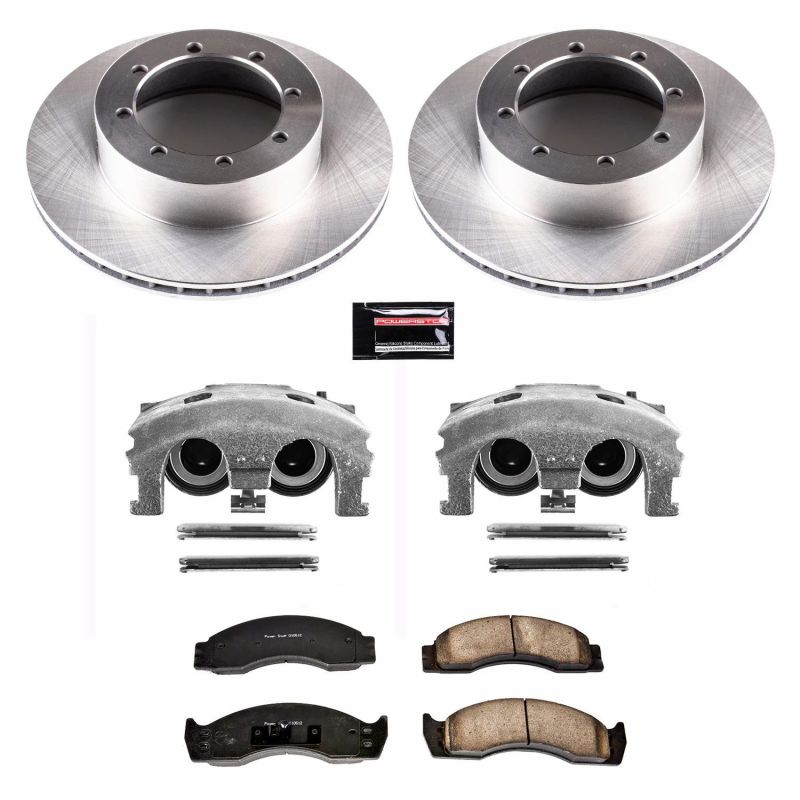 Power Stop KCOE4912 03 fits Ford E-450 Super Duty Rear Autospecialty Kit w/Cals