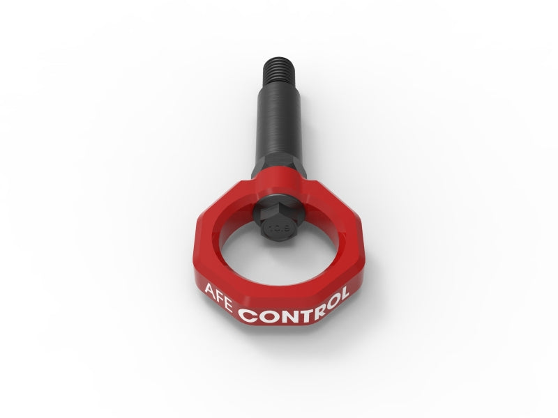 AFE 450-721001-R Control Front Tow Hook Red 20-21 fits Toyota GR Supra (A90)