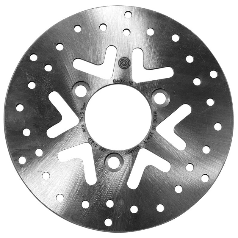 Brembo OE 68B40718 09-18 Kymco Agility 50cc 200x4mm Brake Disc - Front Fixed