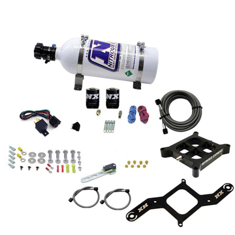 Nitrous Express 63571-05 4500 Covert Crossbar Plate System Pro Power 100-500HP (