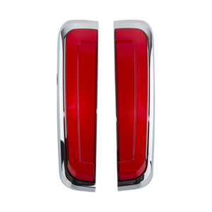 Kuryakyn 20034-1 Tracer LED Rear Lights 09+ H-D Tri Glide - Red/Chrome