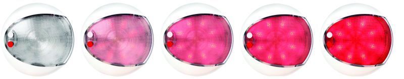 Hella 959950121 Interior Lamp Euroled130T Red/Wht 2Ja