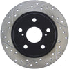 Stoptech 127.44179R SportStop 10-13 Scion tC Slotted & Drilled Right Rear Rotor