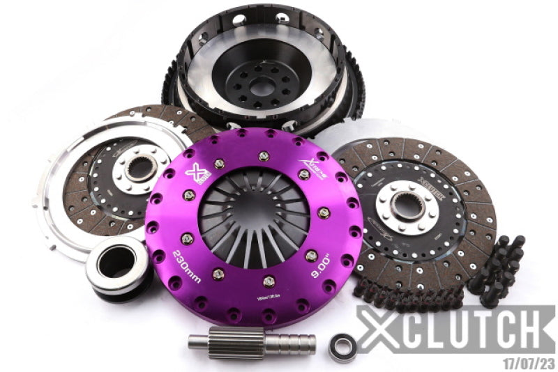 XClutch XKBM23599-2G 08-13 fits BMW M3 Base 4.0L 9in Twin Solid Organic Clutch Kit