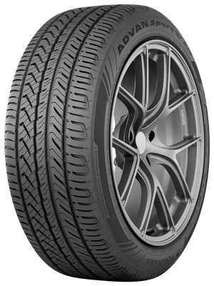 Yokohama Tire 110140569 Yokohama Advan Sport EV A/S Tire - 275/45R20 110V