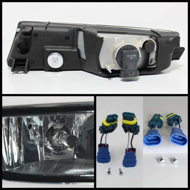 Spyder 5071637 fits Acura 02-03 TL OEM Fog Lights wo/Switch Smoke FL-ATL02-SM