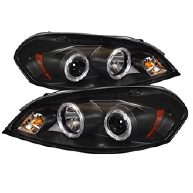 Spyder 5031716 fits Chevy 06-13 Impala Projector Headlights LED Halo LED Blk PR