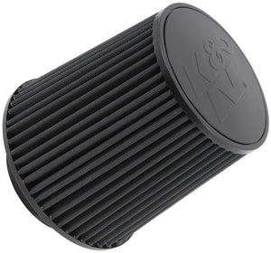 K&N Engineering RU-5283HBK K&N Universal Rubber Filter-Round Tapered 4.5in Flange ID x 8in Base OD x 6.625in Top OD x 8in H