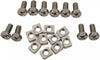 Yuasa 12mm Nut & Bolt Set - 5 Pack