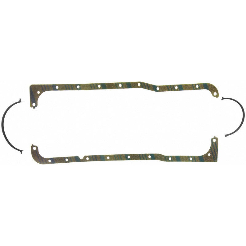 Fel-Pro OS30214C fits Ford F-150 OS 30214 C Engine Oil Pan Gasket Set Blue Stripe cork-rubber