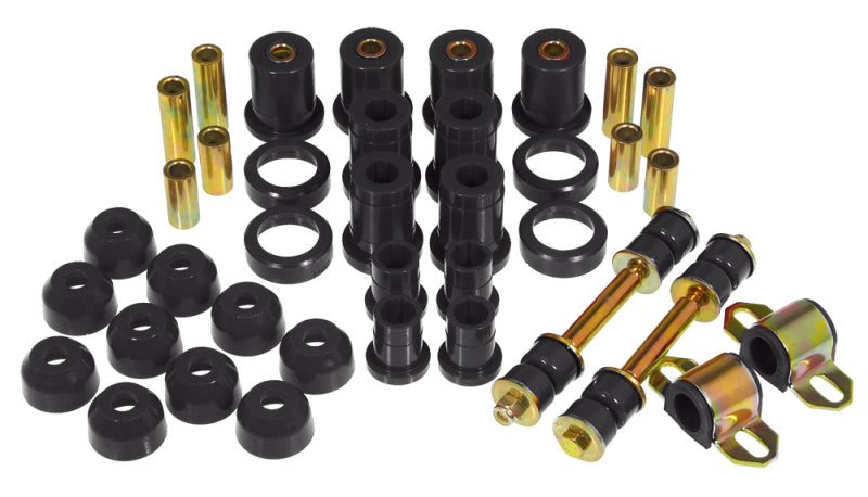 Prothane 7-2034-BL fits Pontiac 84-87 Fiero Total Kit - Black