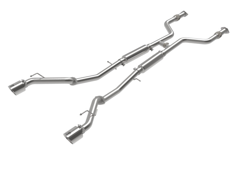 AFE 49-36138-P Takeda 2023 fits Nissan Z 2 1/2in 304 SS Cat-Back Exhaust System