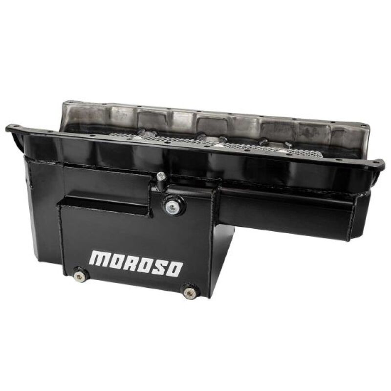 Moroso GM BBC Gen 5/6/Marine 10in Deep Sump Steel Oil Pan