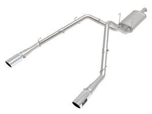 AFE 49-42074-P  GT Series 3 in 409 Stainless Steel Cat-Back Exhaust System w/ P
