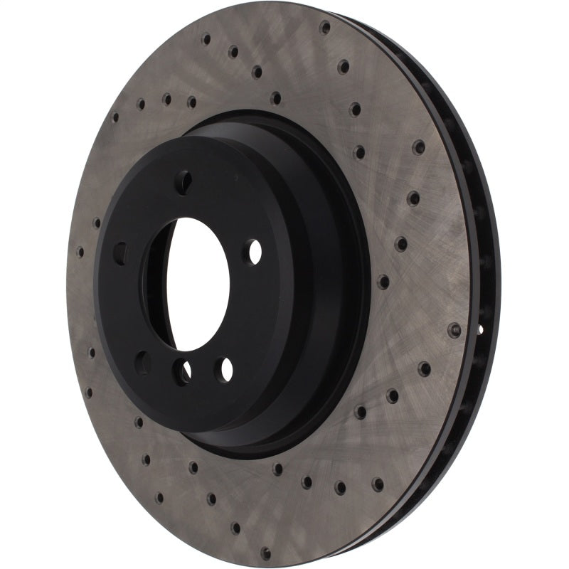 Stoptech 128.34093CL 07-13 BMW 3 Series Cryo Drilled Sport Left Front Rotor