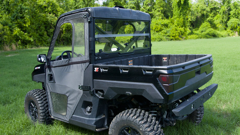 Seizmik 32001 13+ Polaris fits Ranger 900/1000 XP/Crew Rear Windshield Folding