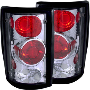 ANZO 211049 2000-2005 fits Ford Excursion Taillights Chrome