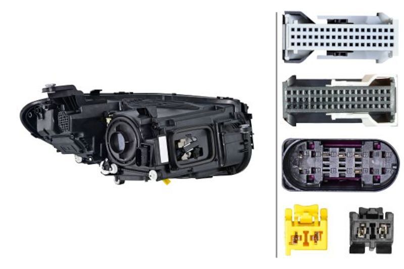 Hella LA015619951 19-21 fits Mercedes-Benz Cls Series W/Intel Led Headlamp Lh