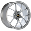 BBS RI100DS RI-D 20x9.5 5x112 ET10 82mm Diamond Silver Wheel PFS/Clip Required