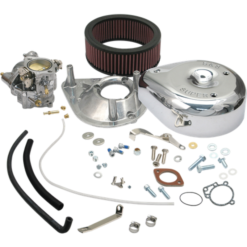 S&S 11-0418 Cycle 66-84 BT Super E Carburtetor Kit w/o Manifold & Mounting Hardw