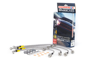 Goodridge 20028 fits Honda Civic Si/Acura ILX2.4L Stainless Steel Brake Line Kit