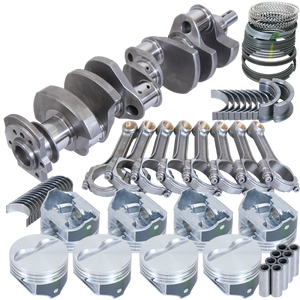 Eagle B15454E060 fits Chevy 350 2 Pc Seal Balanced Rotating Assembly 3.75in Crank 5.700in I-Beam Rod 4.060in Piston