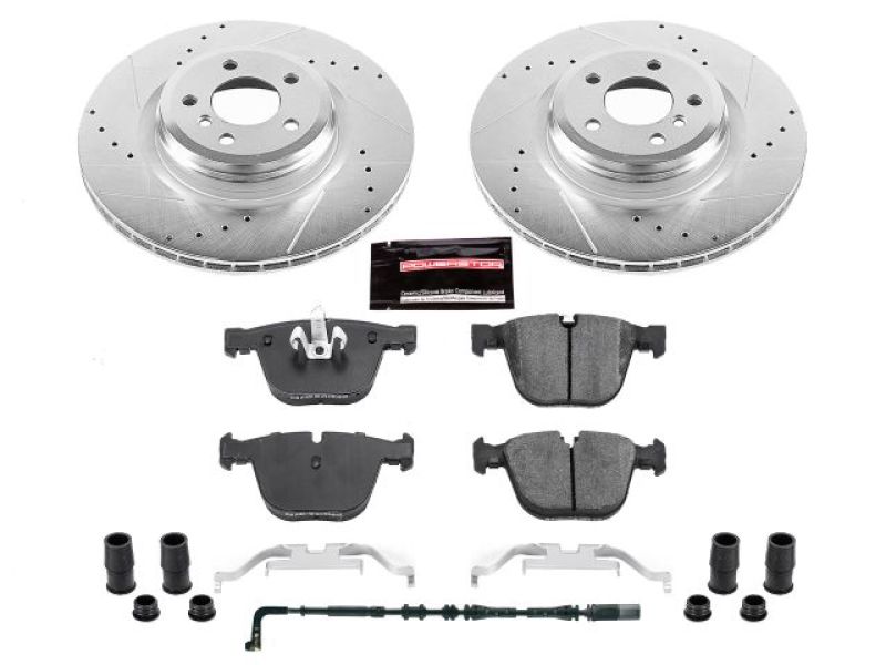 PowerStop K6014 fits BMW 09-10 750i Rear Z23 Evolution Sport Brake Kit