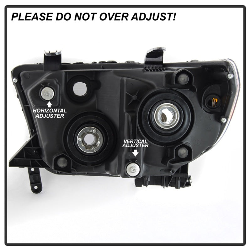 xTune 9042270 07-13 fits Toyota Tundra (w/o Headlight Washer) Headlight - OEM R