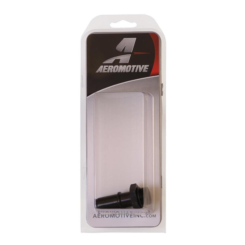 Aeromotive  15136 Adapter - 5/8 Male Quick Connect - Short - AN-08 ORB