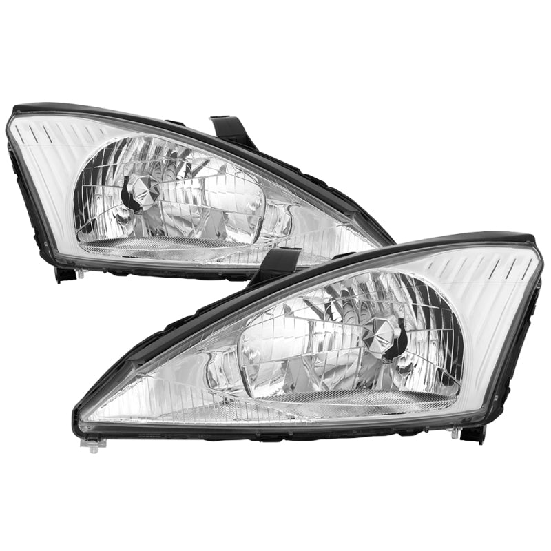xTune 9037306 fits Ford Focus 00-04 OEM Style Headlights - Chrome HD-JH-FFOC00-
