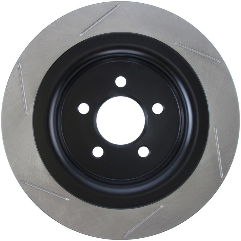 Stoptech 126.61109SL 2015 fits Ford Mustang GT w/ Brembo Brakes Left Rear Slotted Brake Rotor