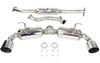 Invidia HS12SST6N21GS 12+ fits Subaru BRZ / Toyota 86 N2 60mm Single Layer Stainless Steel Tips Cat-Back Exhaust