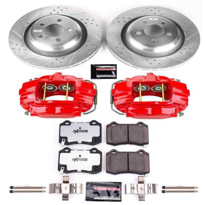 PowerStop KC4583 fits Chrysler 300 Rear Z26 Street Warrior Brake Kit w/Calipers